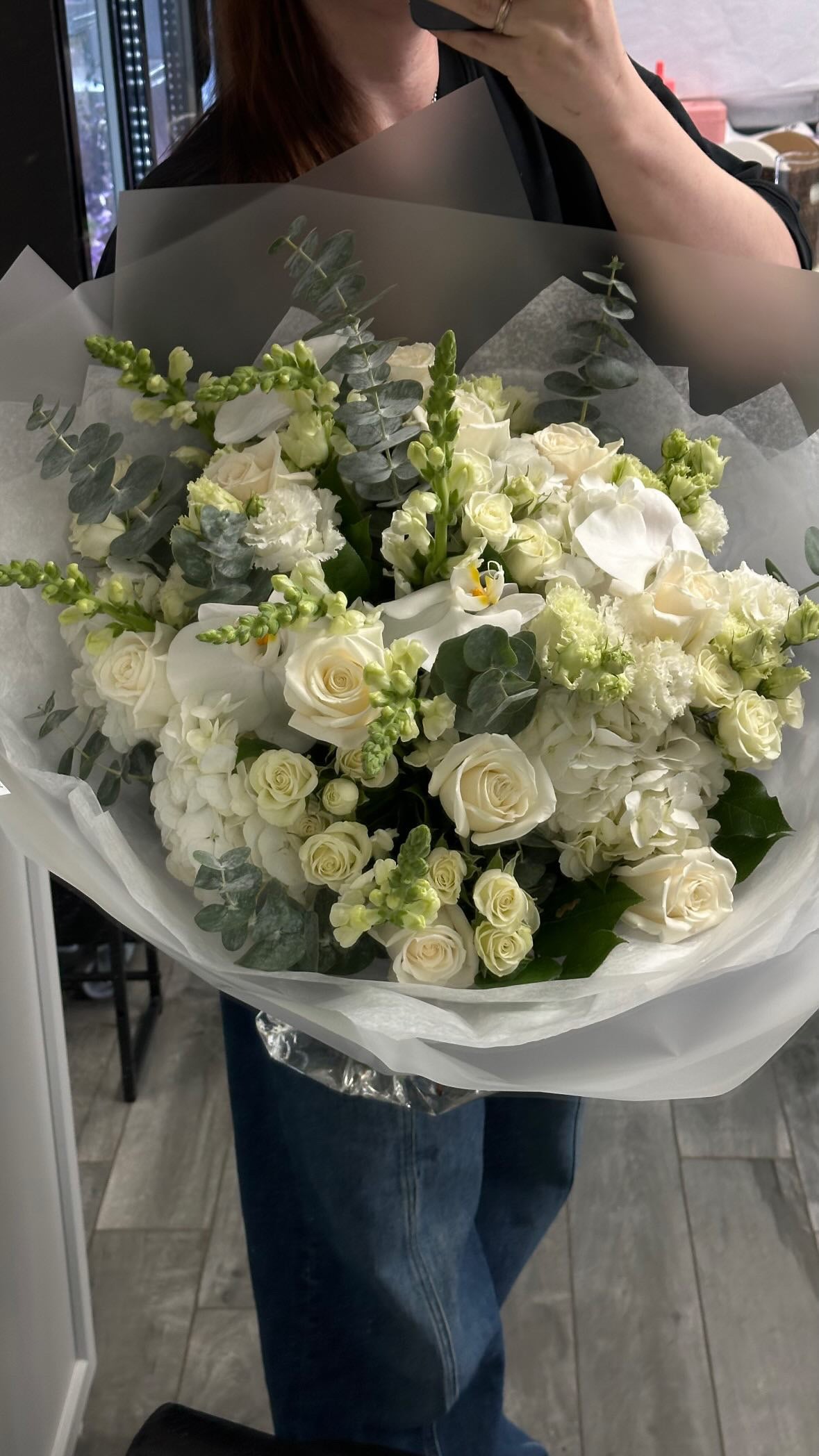 "Whispers of Winter" bouquet