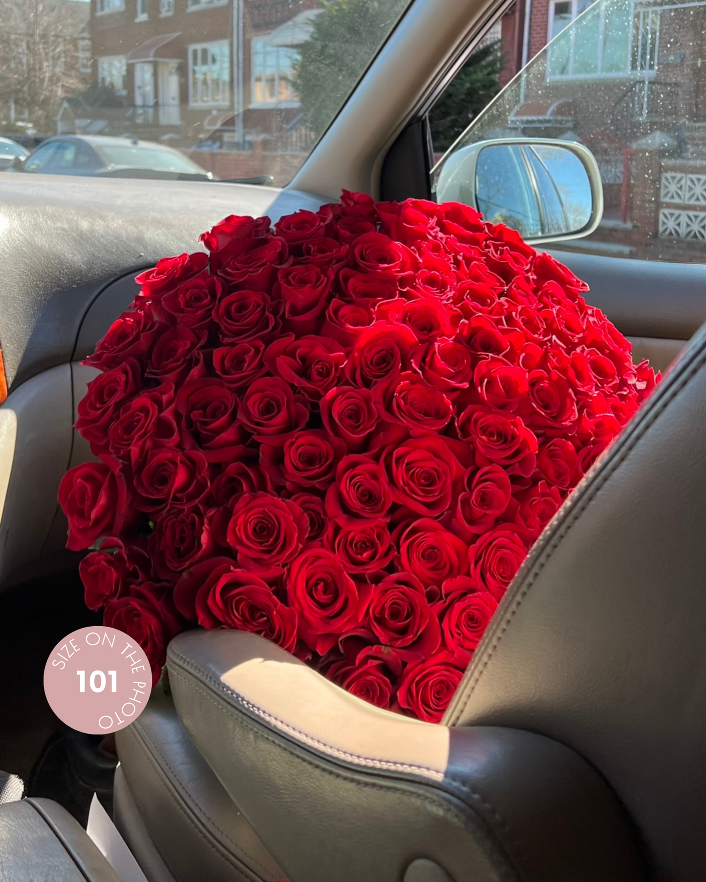 Red roses mono