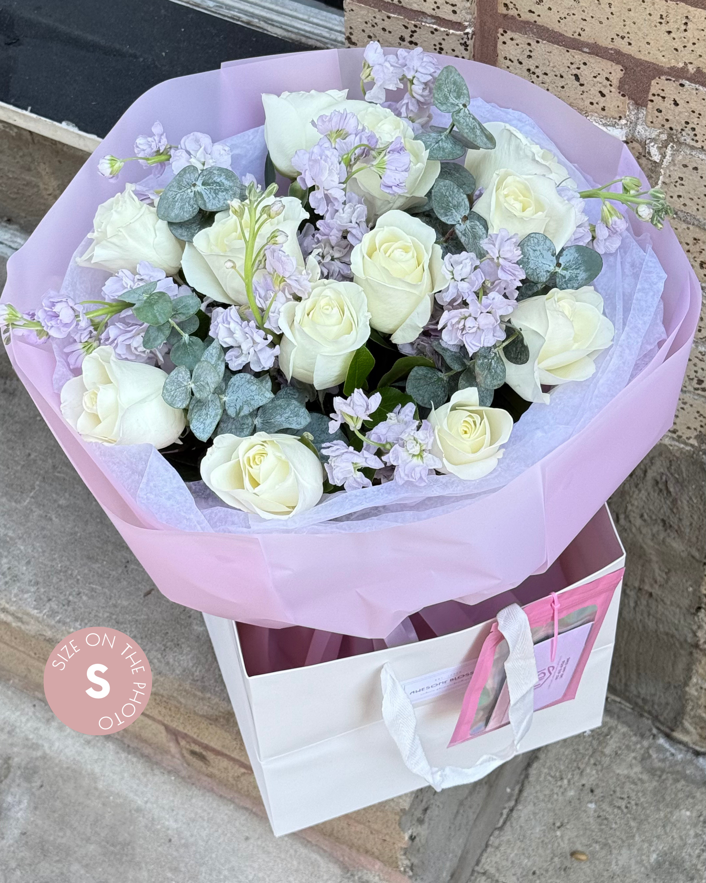 "Blueberry yogurt" bouquet