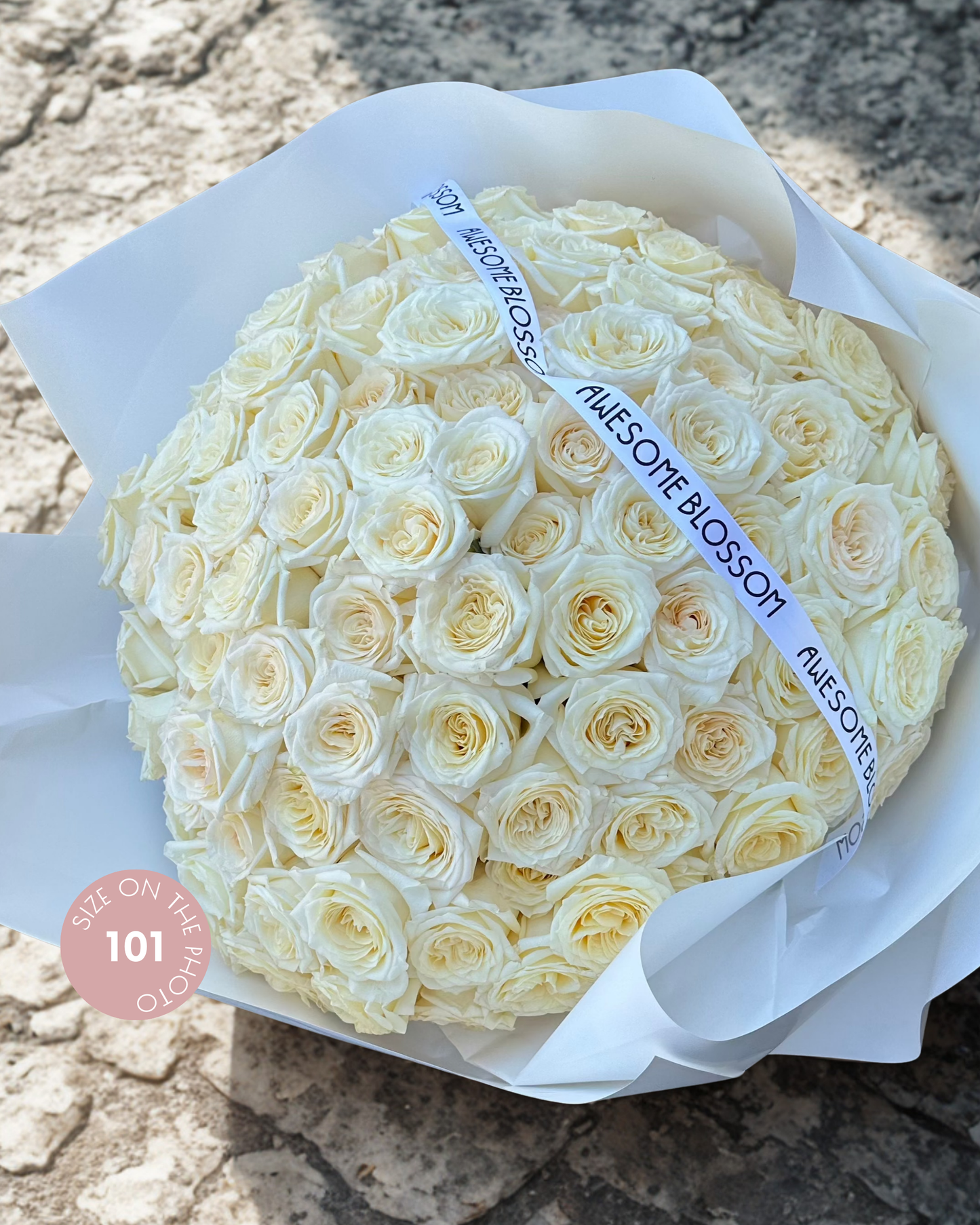 Butter cream roses mono