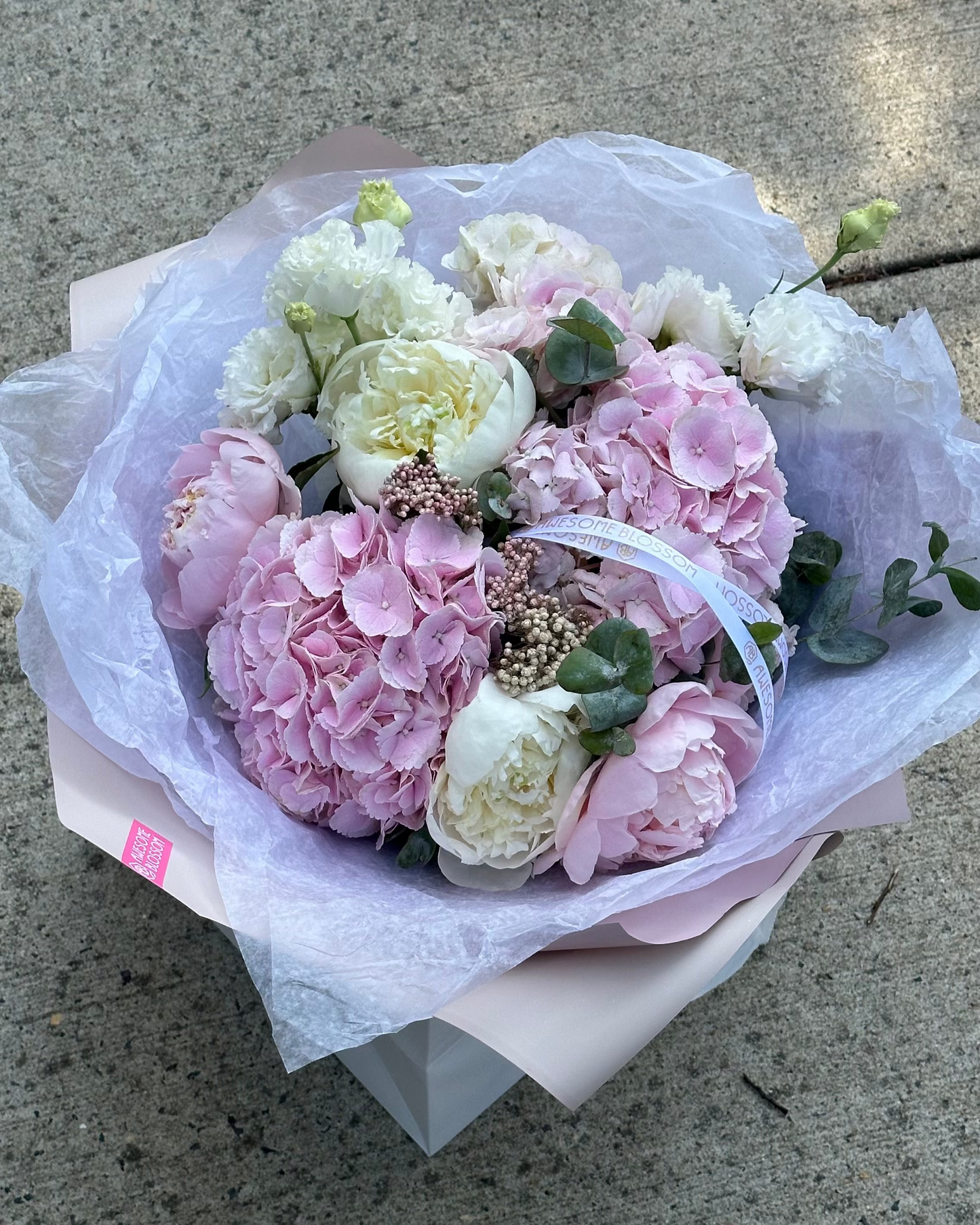 "Pink tenderness" bouquet
