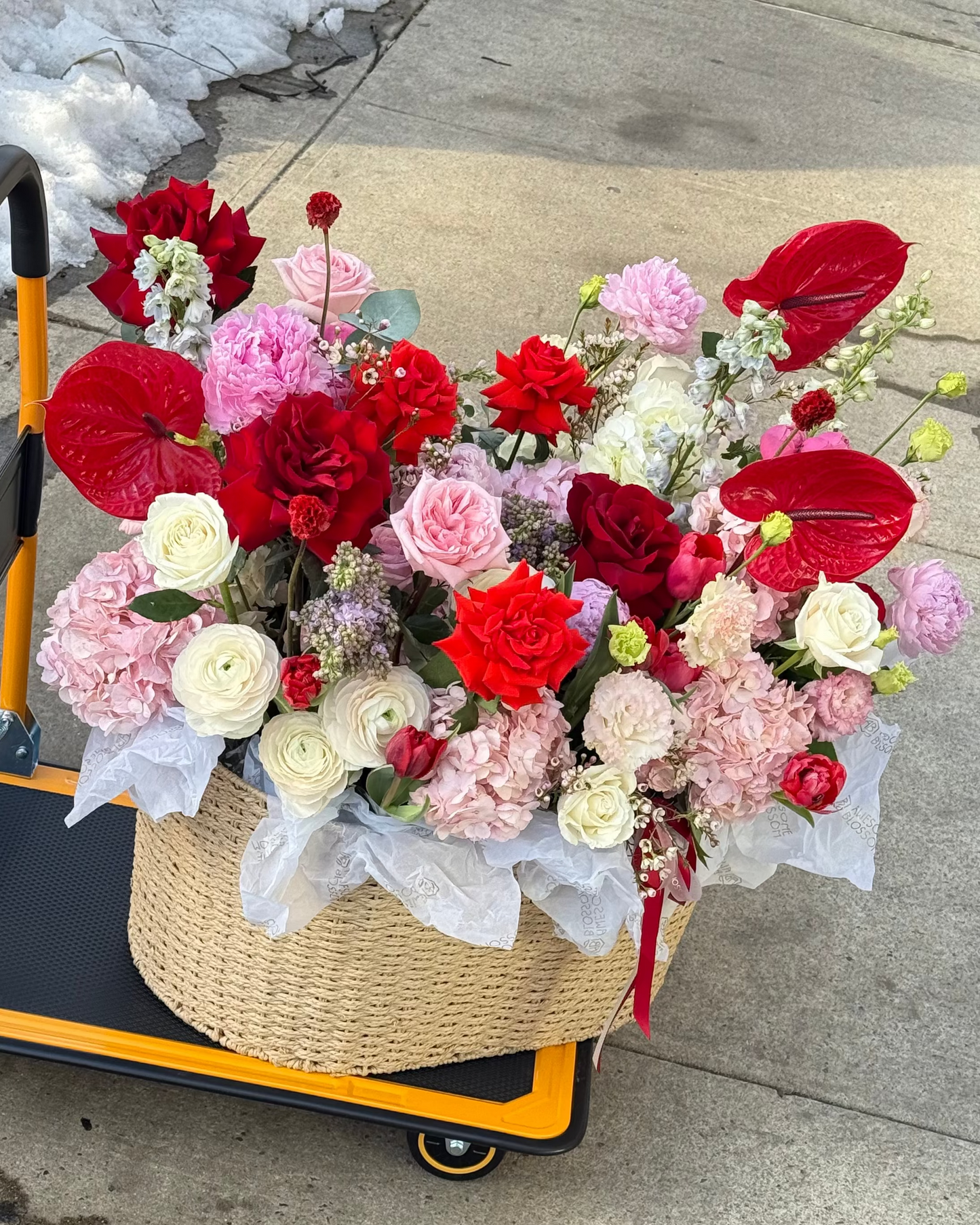 "Red Passion" Basket