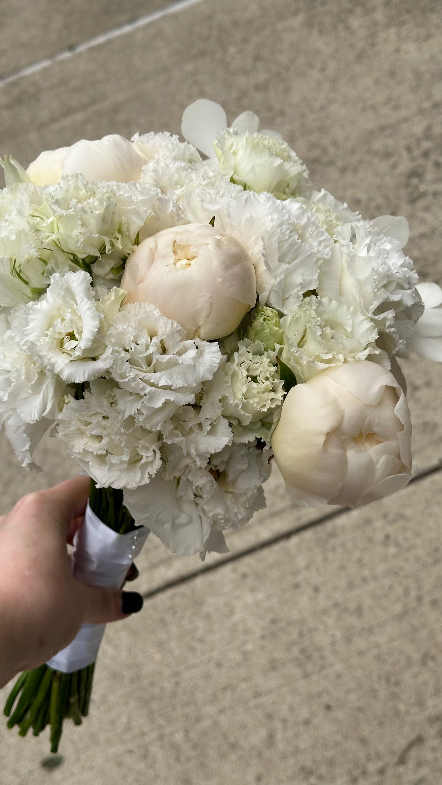 "White Cloud" Bridal Bouquet