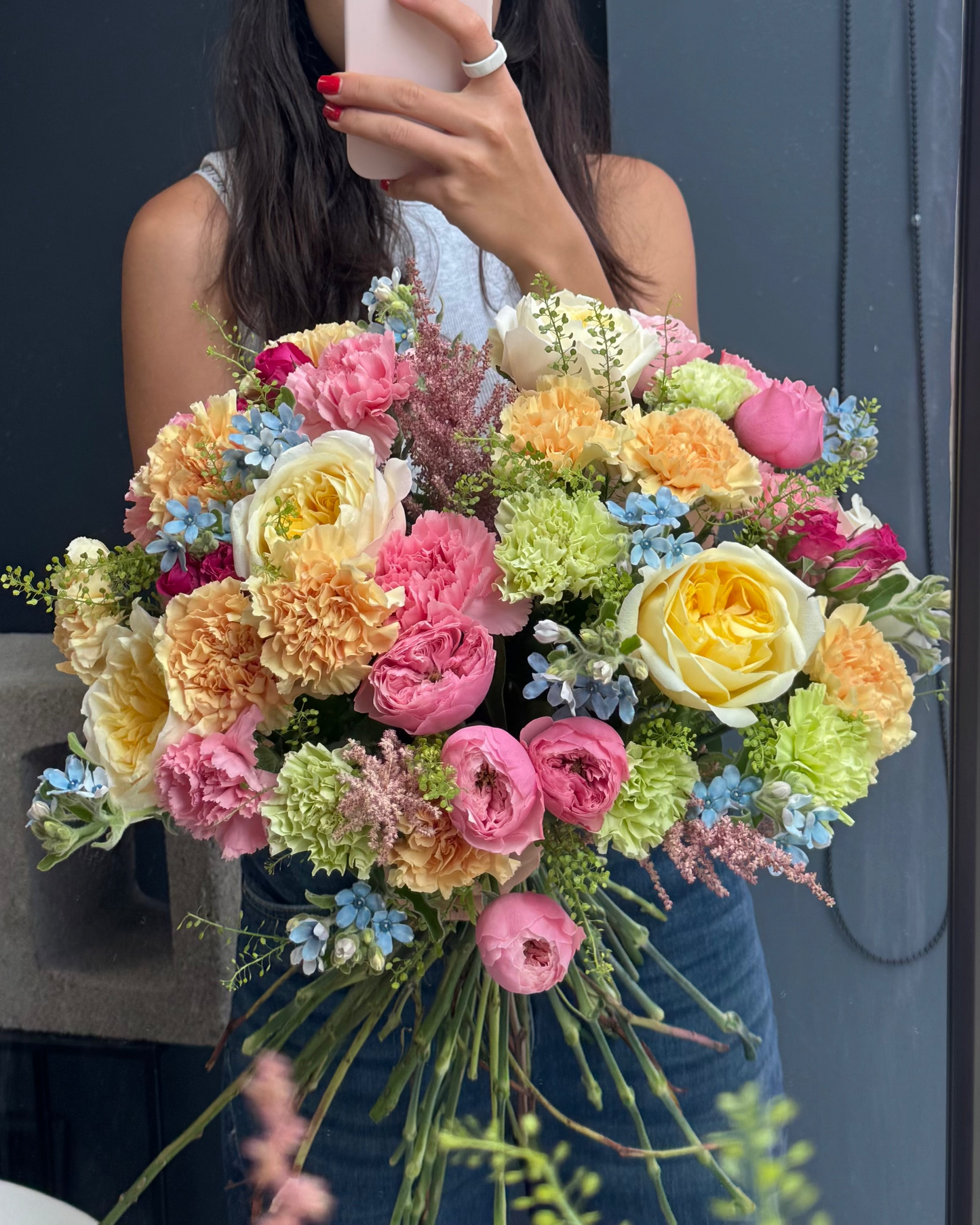 "English summer" bouquet
