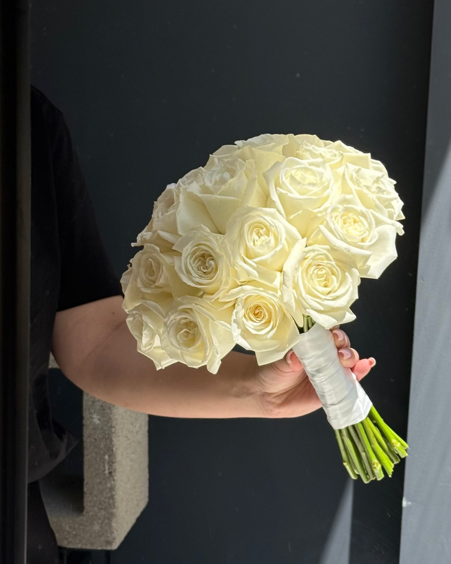 "White romance" Bridal Bouquet