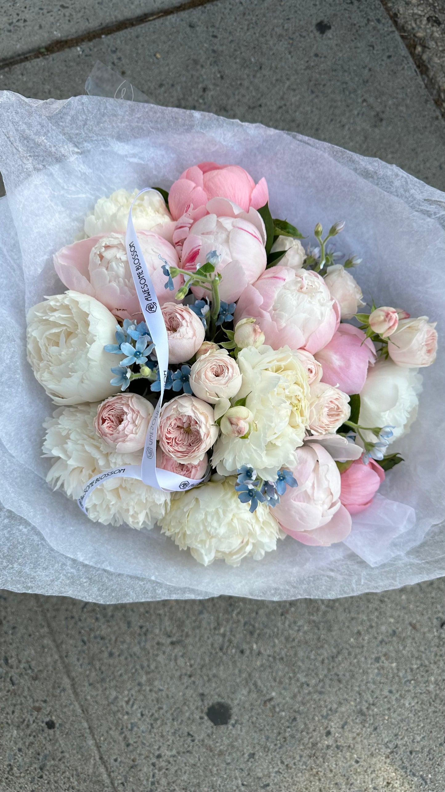 Bouquet "Tenderness Peony"