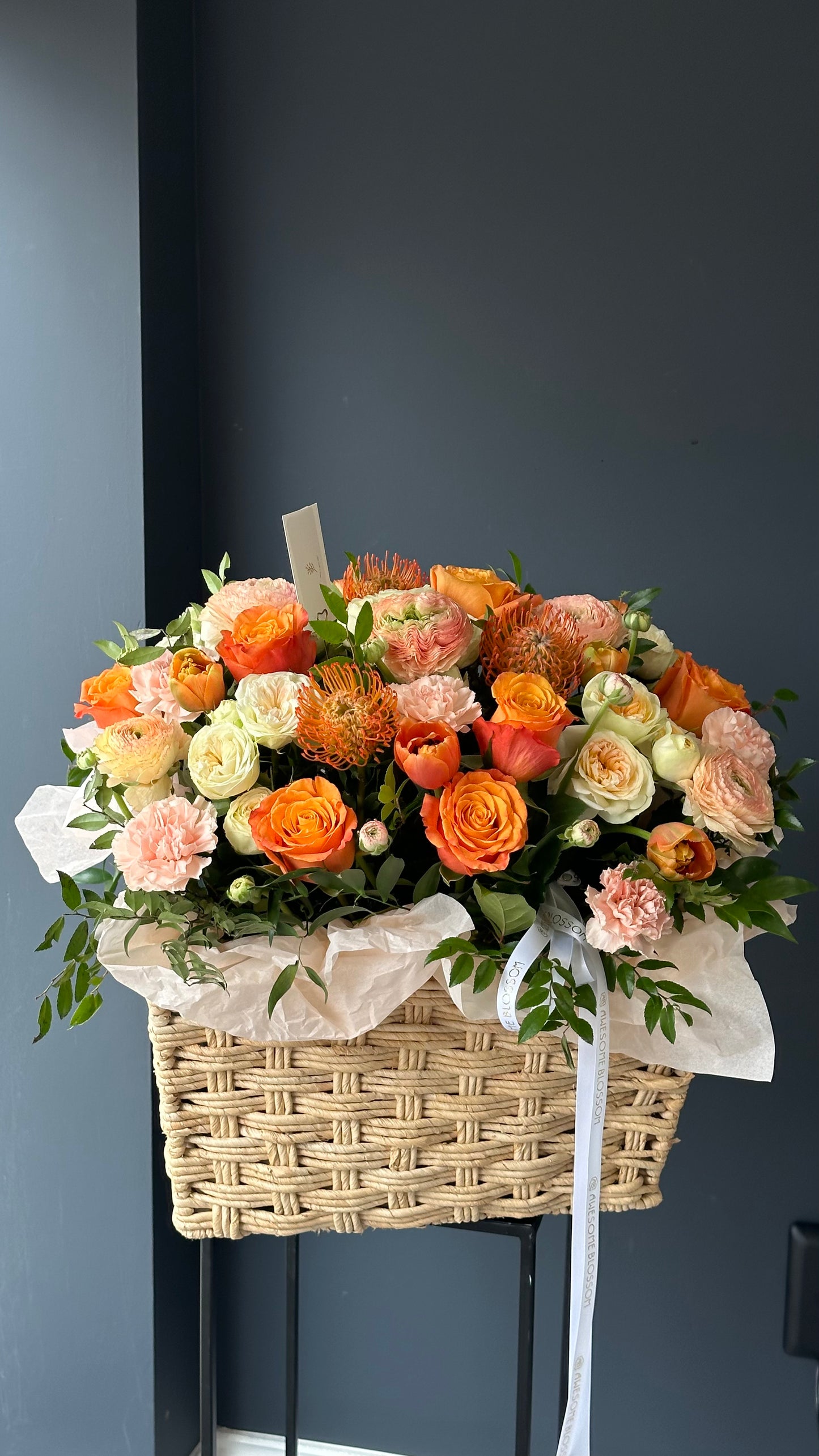"Orange crush" basket