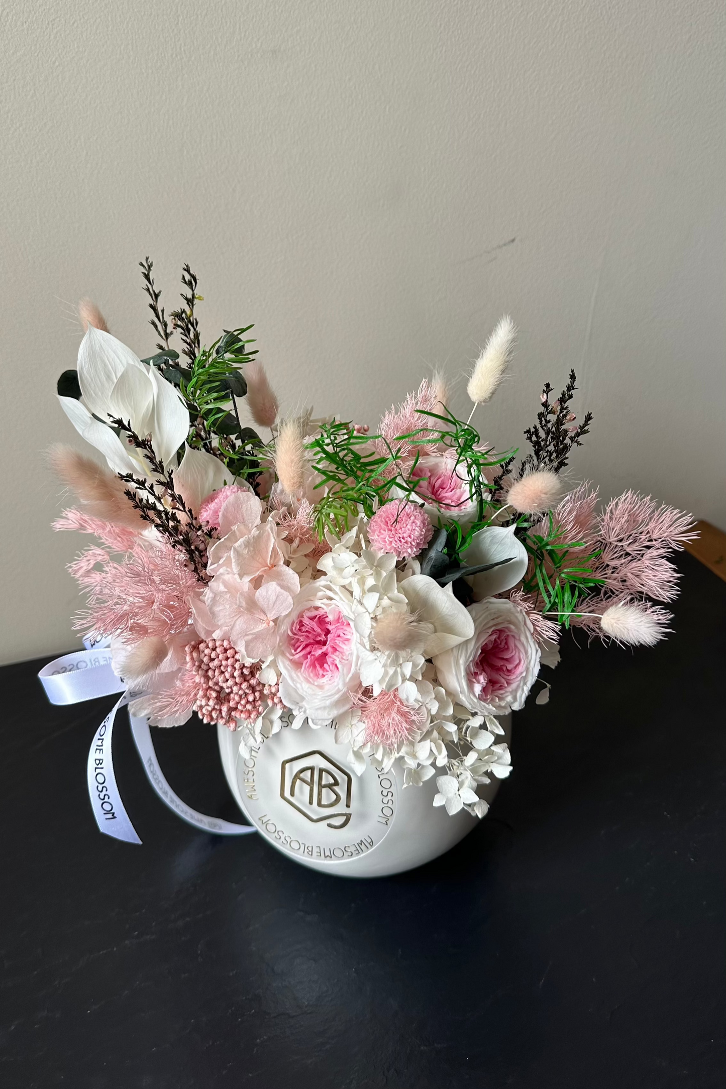 Eternal box "Pink garden"