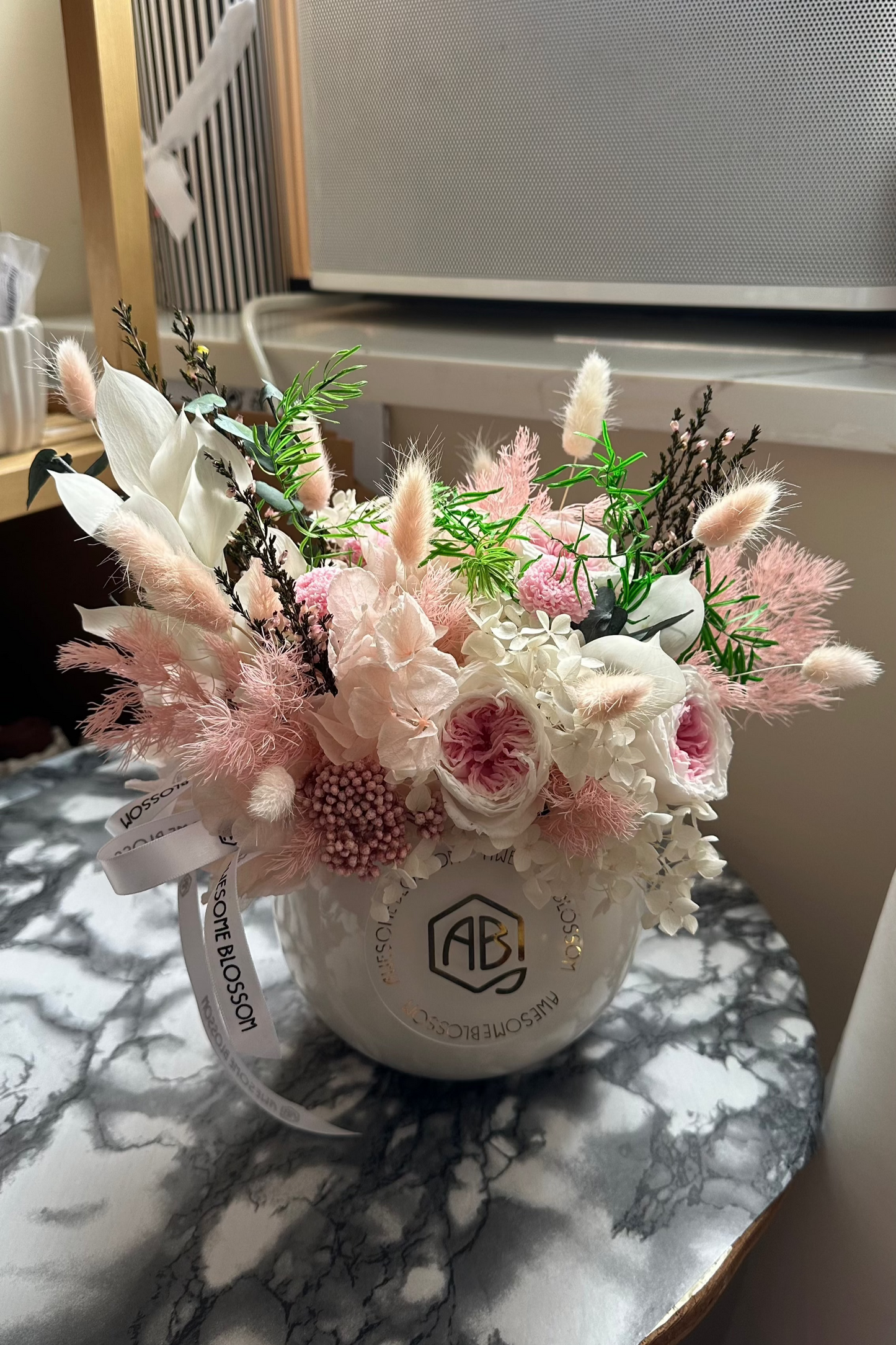 Eternal box "Pink garden"