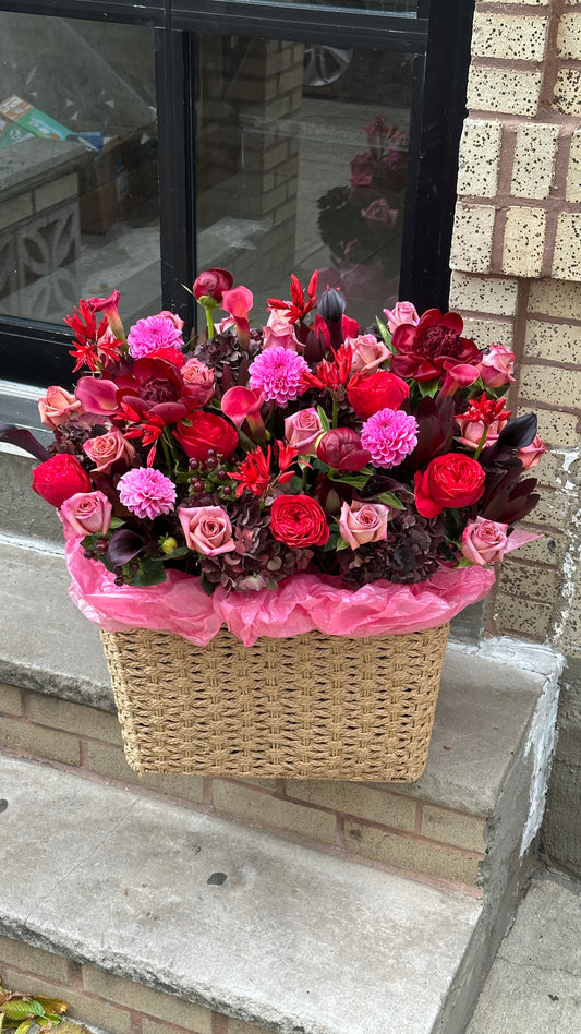 “Flamenco” basket