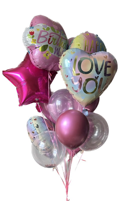 Happy Birthday Balloon Set