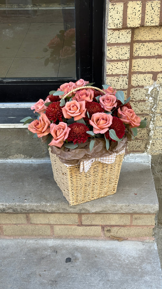 “Cappuccino” basket