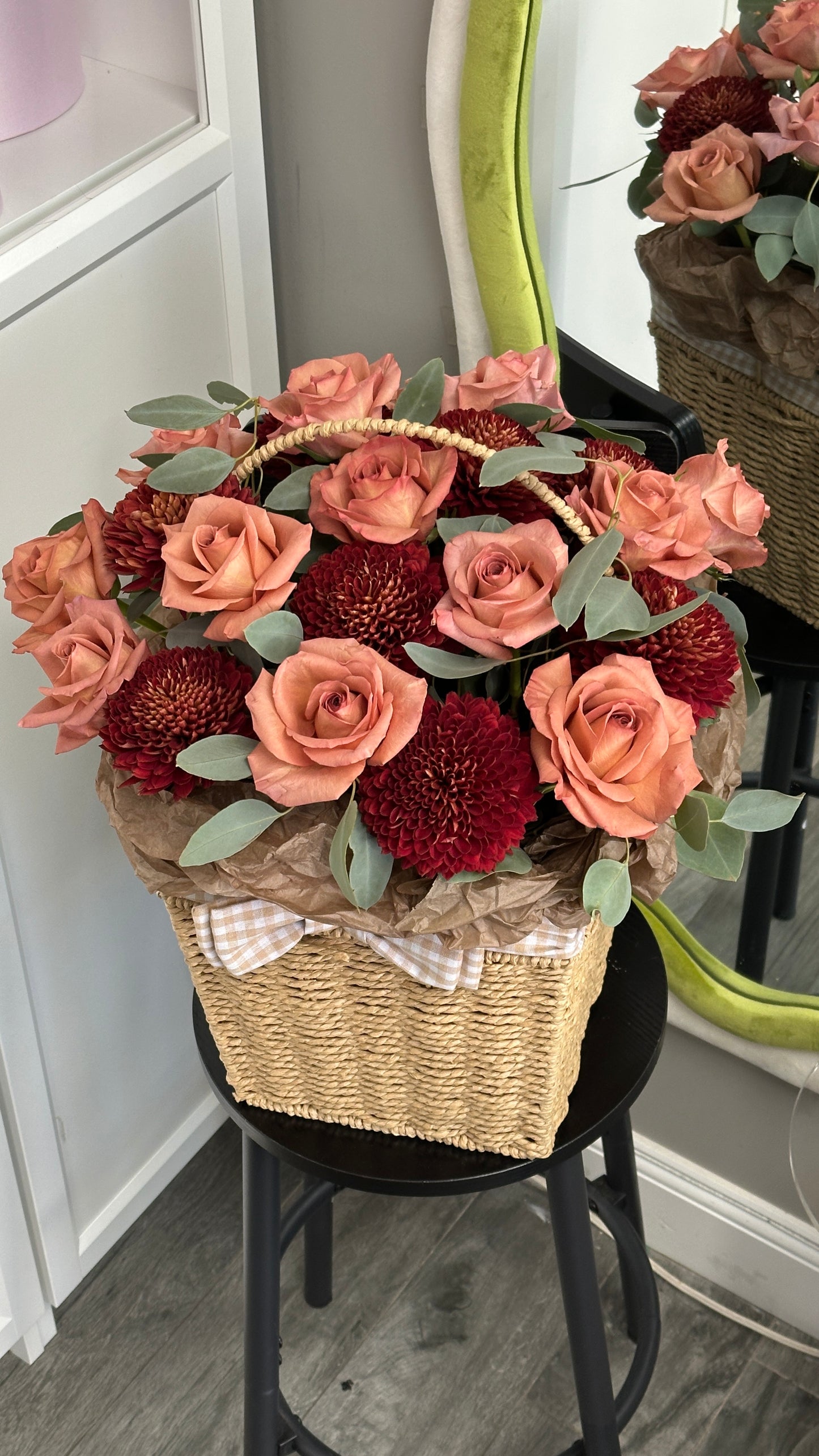 “Cappuccino” basket