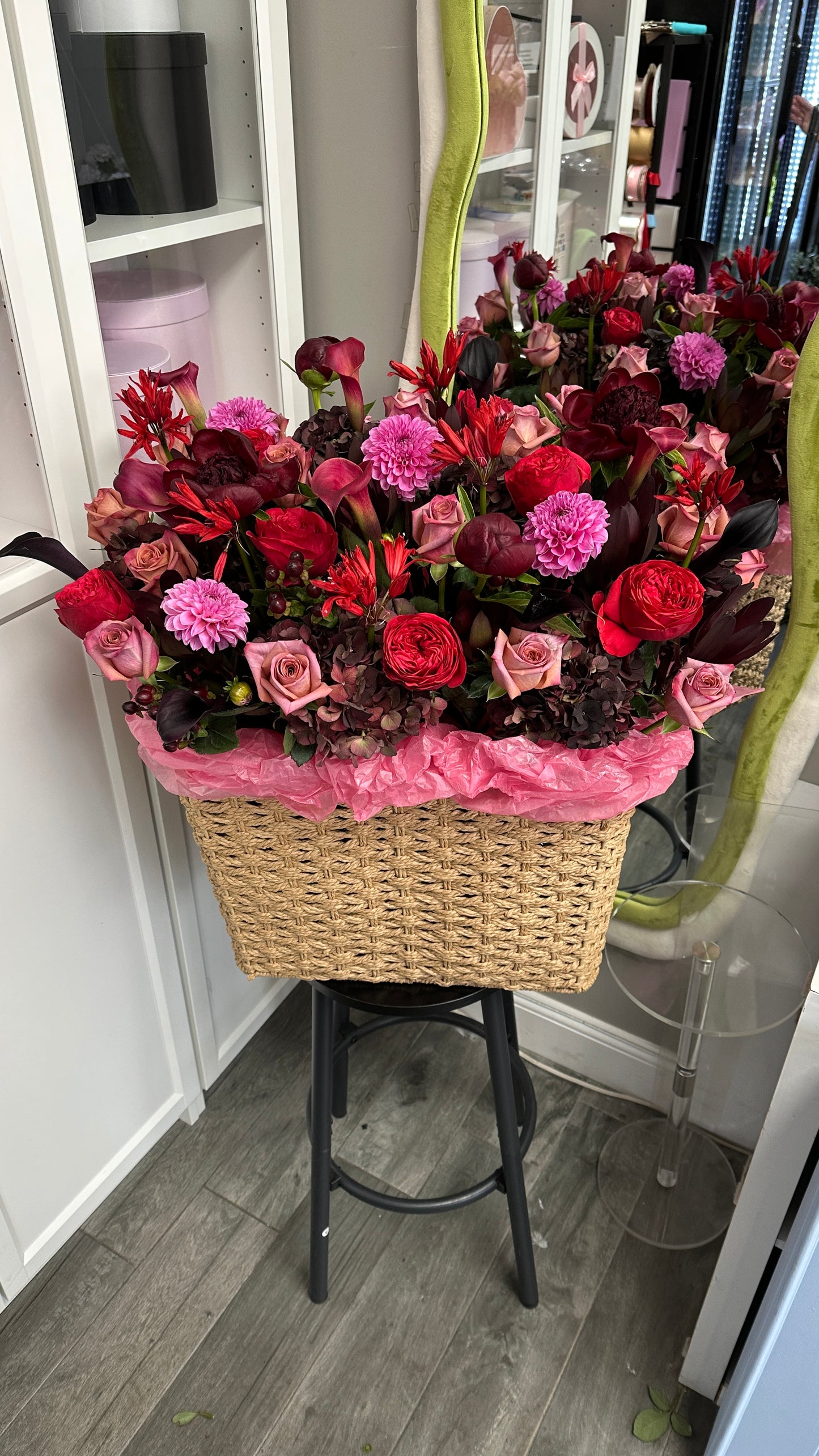 “Flamenco” basket