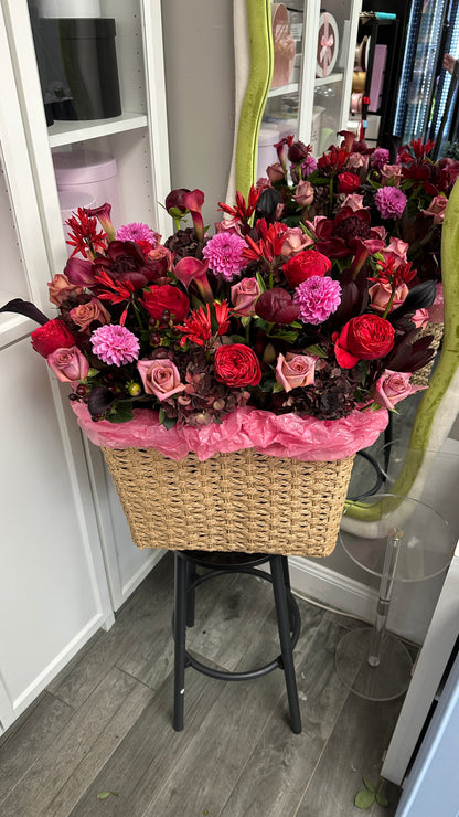 “Flamenco” basket