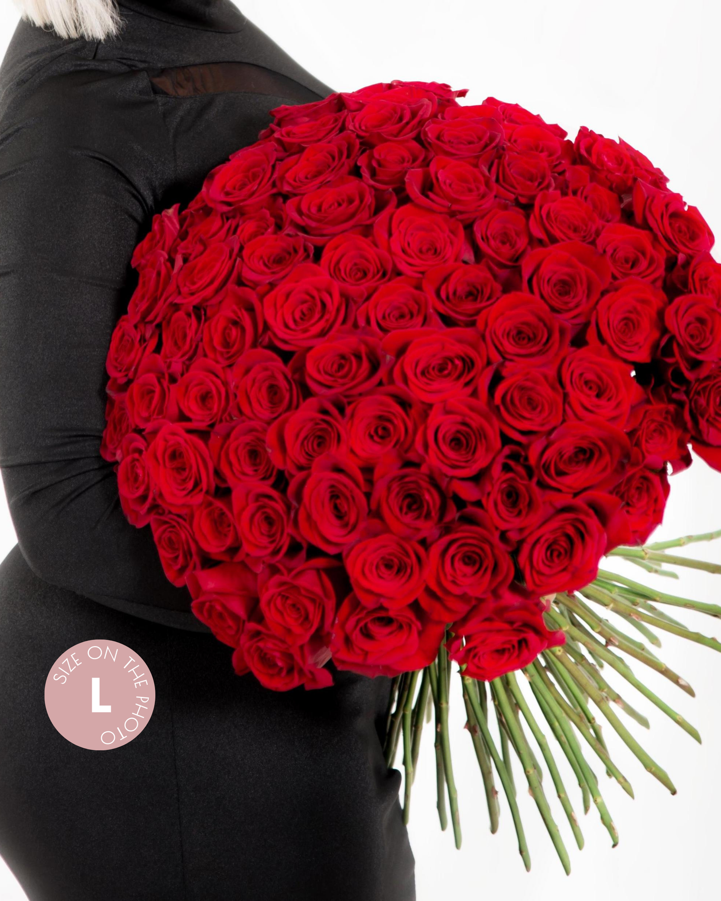 Red roses mono