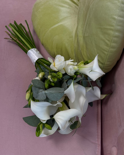 Bridal "White calla lily"