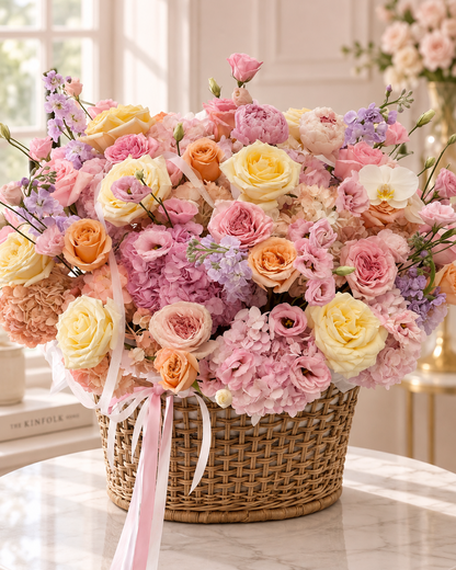 "The Garden Party" Basket