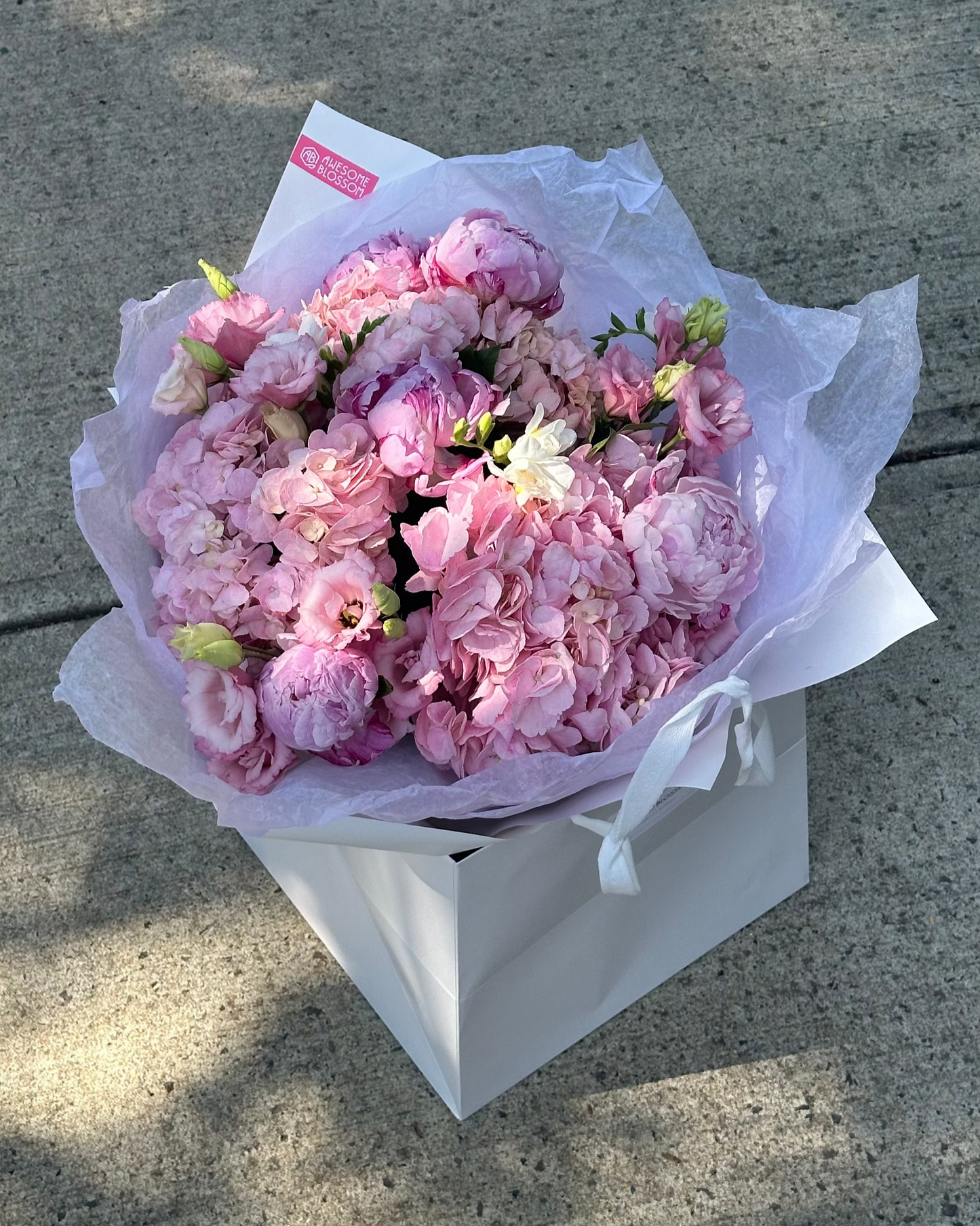 "Whispers of dawn" bouquet