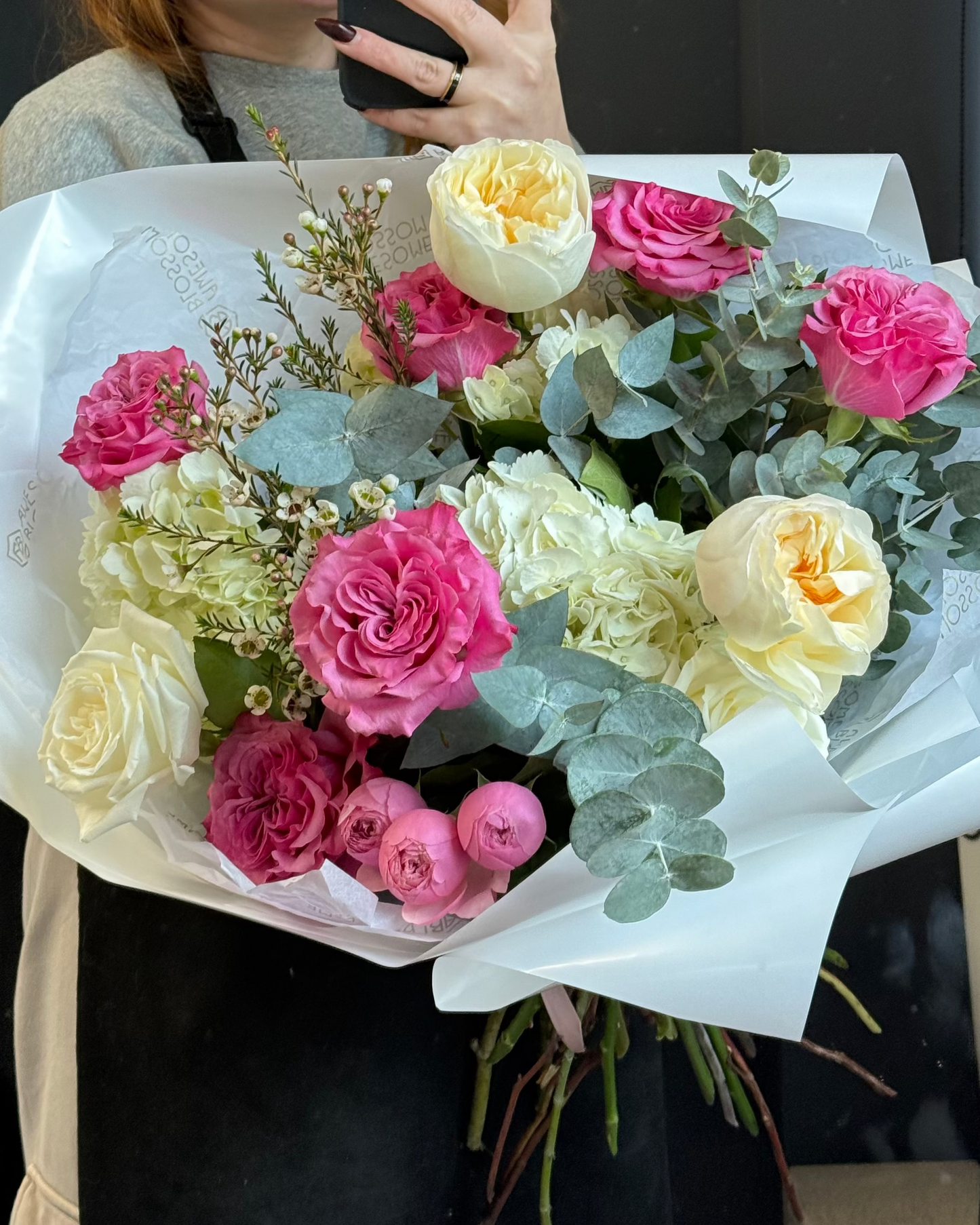 "Bright mix" bouquet