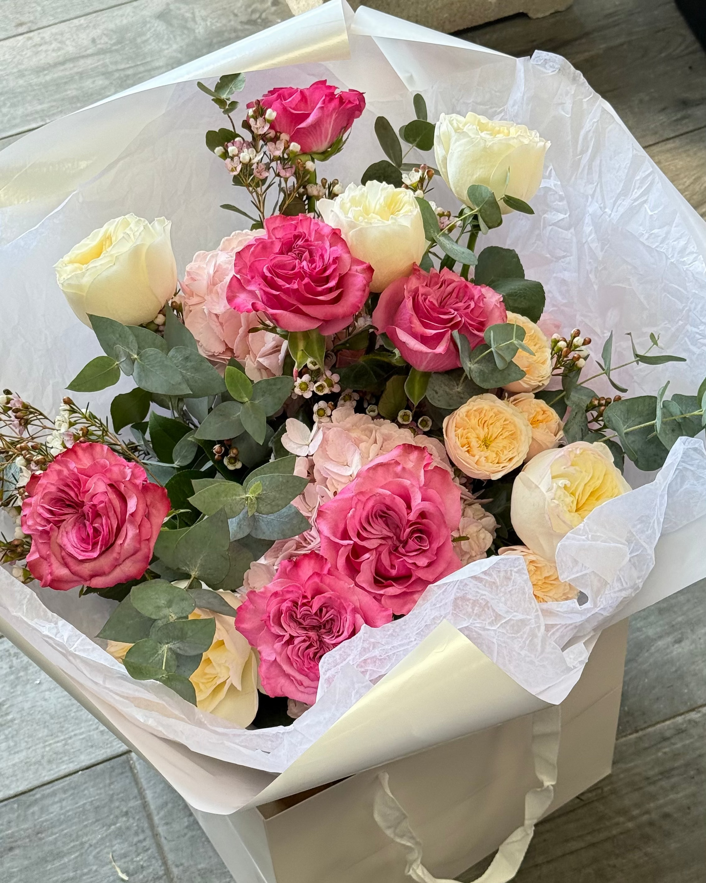 "Bright mix" bouquet