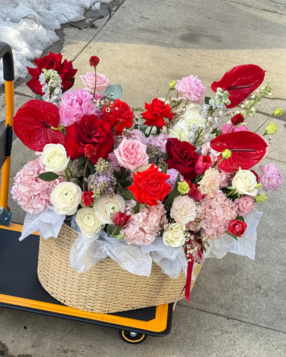 "Red Passion" Basket