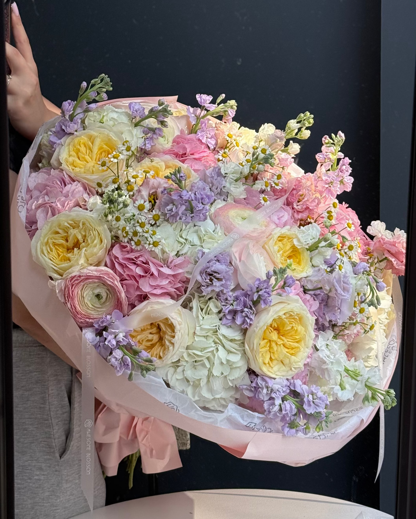 "After hours" bouquet