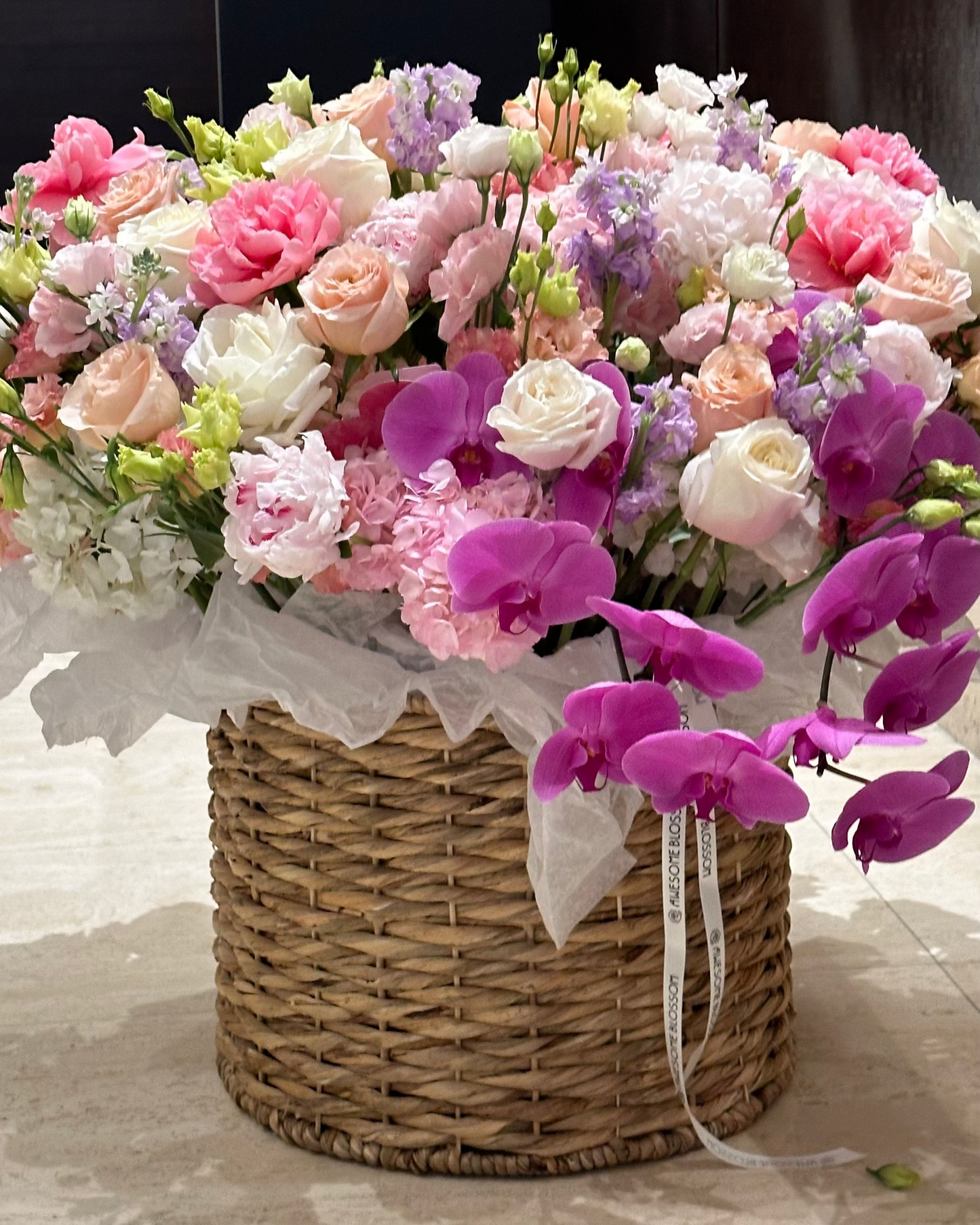 Garden in a basket