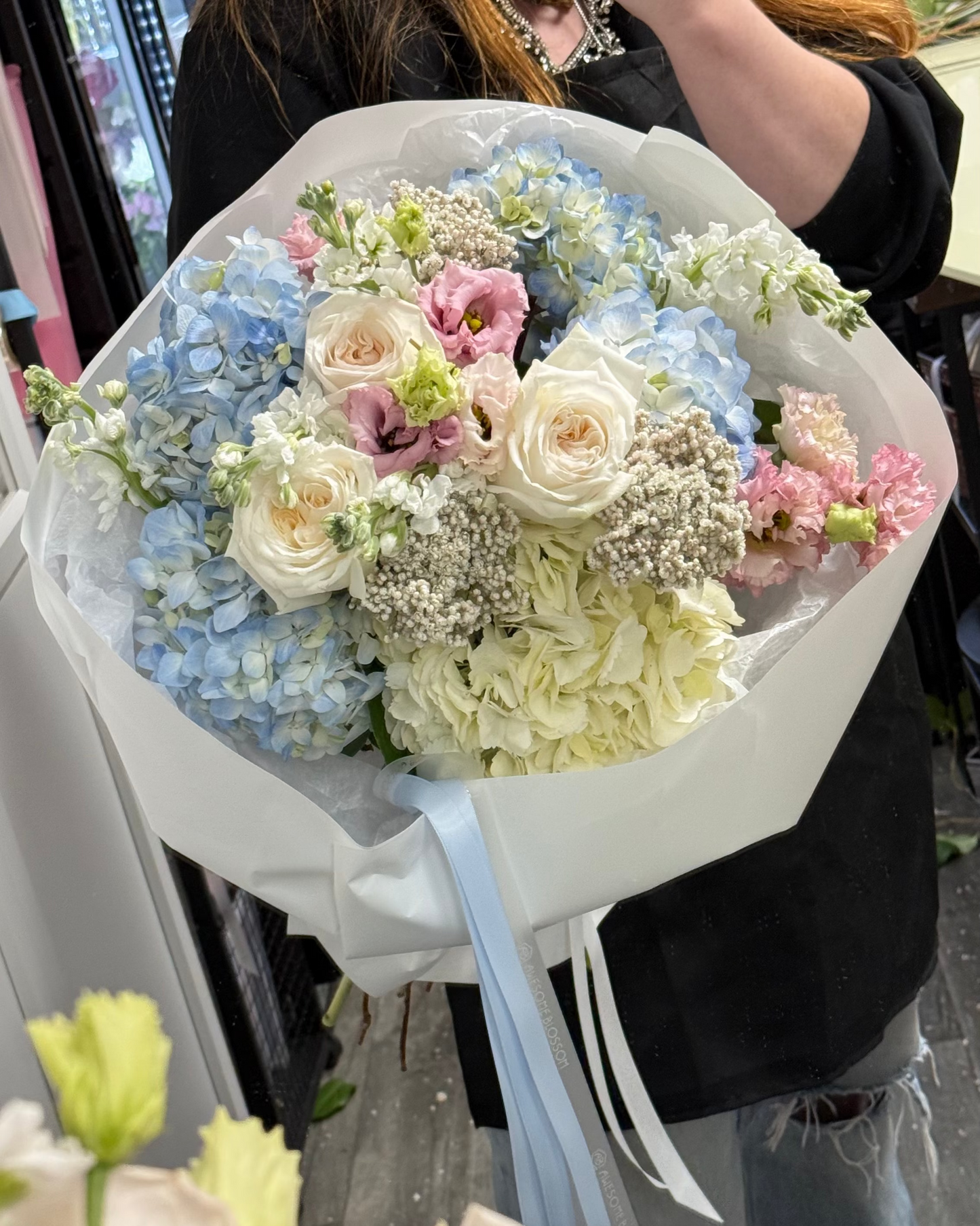 "Blue fairytale" bouquet