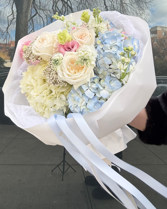 "Blue fairytale" bouquet