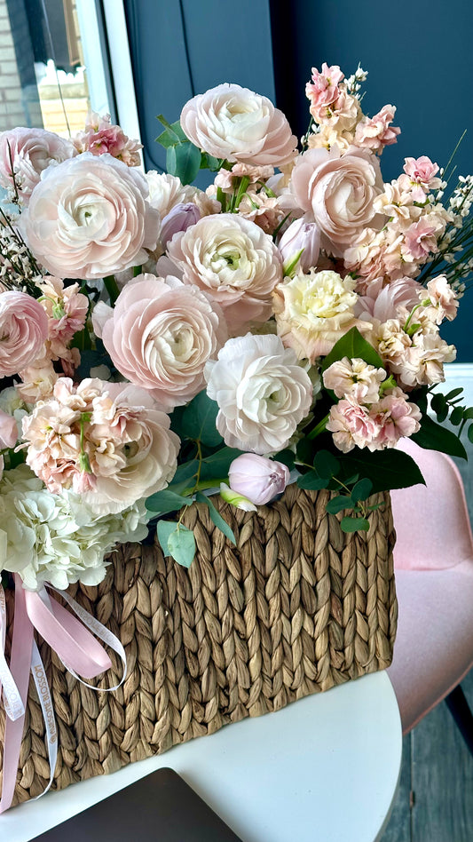 "Cream" basket
