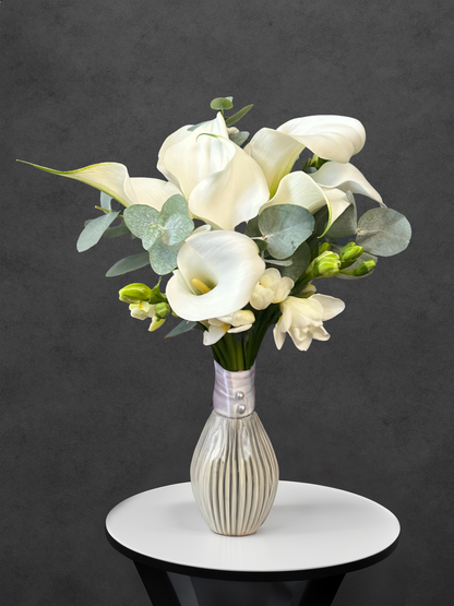 Bridal "White calla lily"