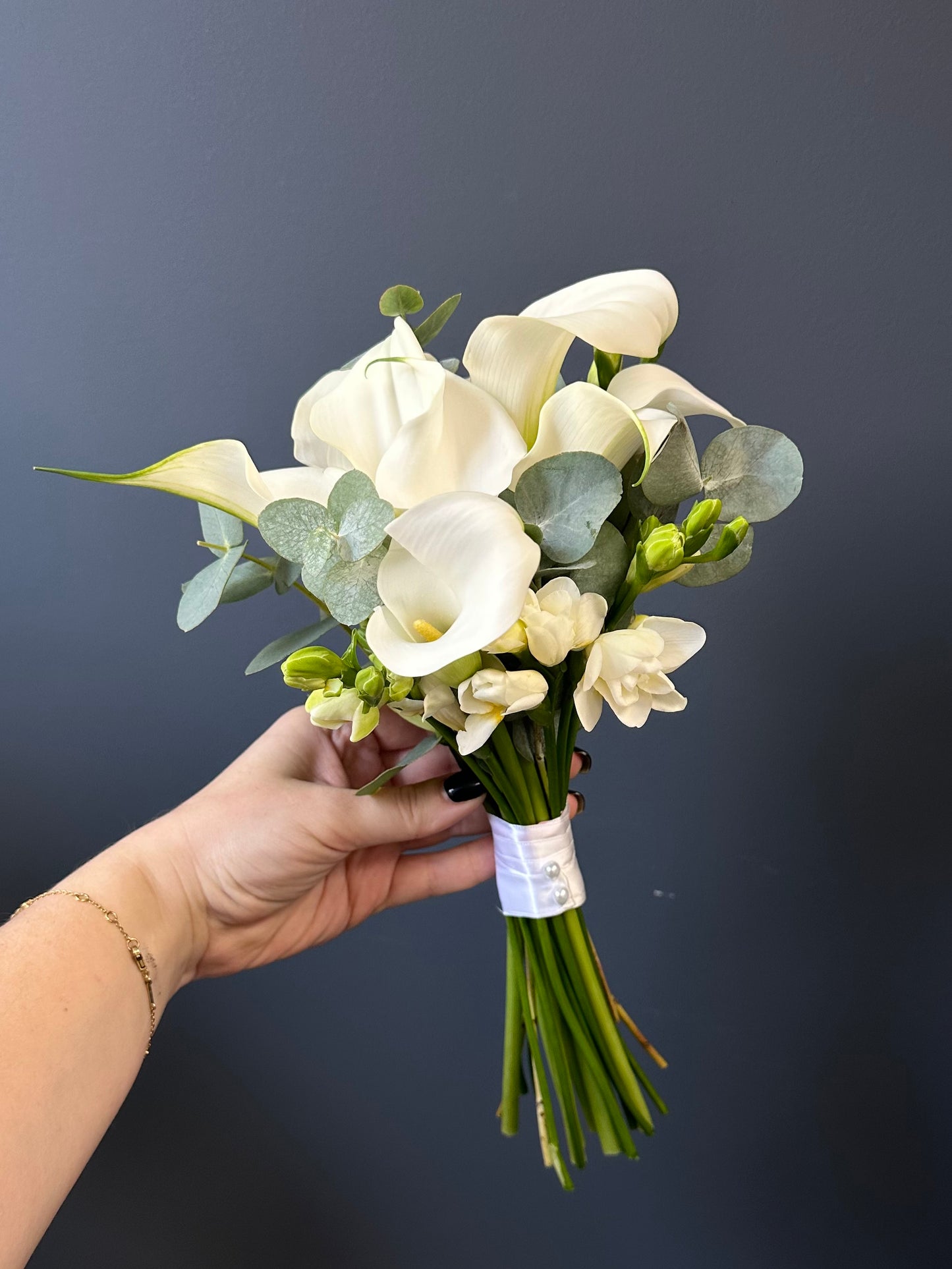 Bridal "White calla lily"