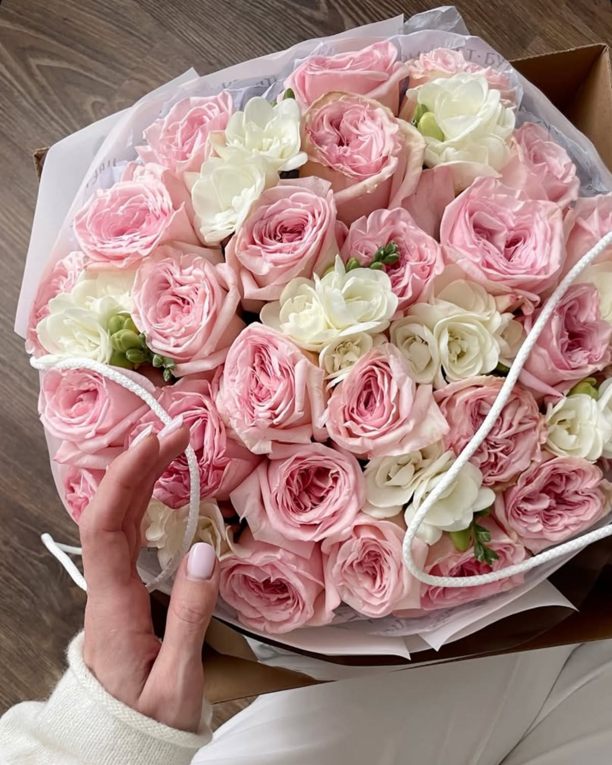 "Double fragrance" bouquet