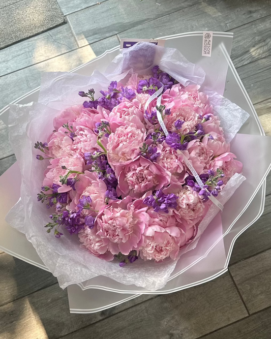 "Purple bliss" bouquet