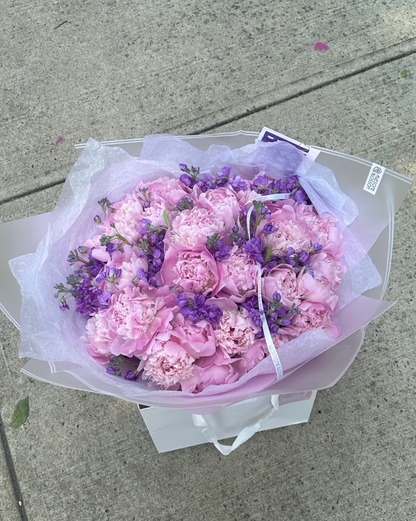 "Purple bliss" bouquet
