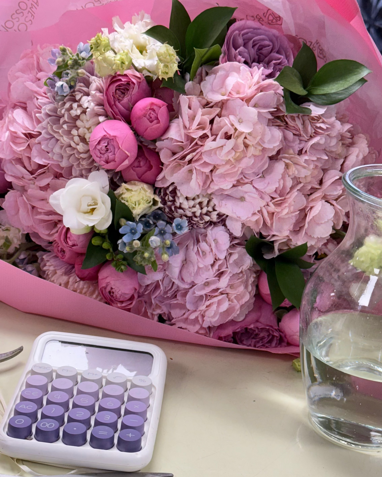 "Do not forget me" bouquet