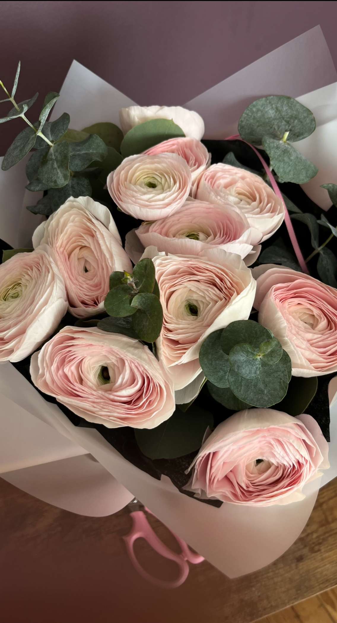 "Ranunculus" bouquet