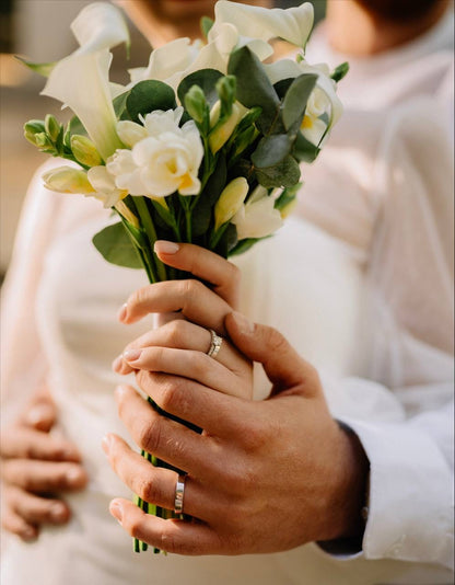 Bridal "White calla lily"