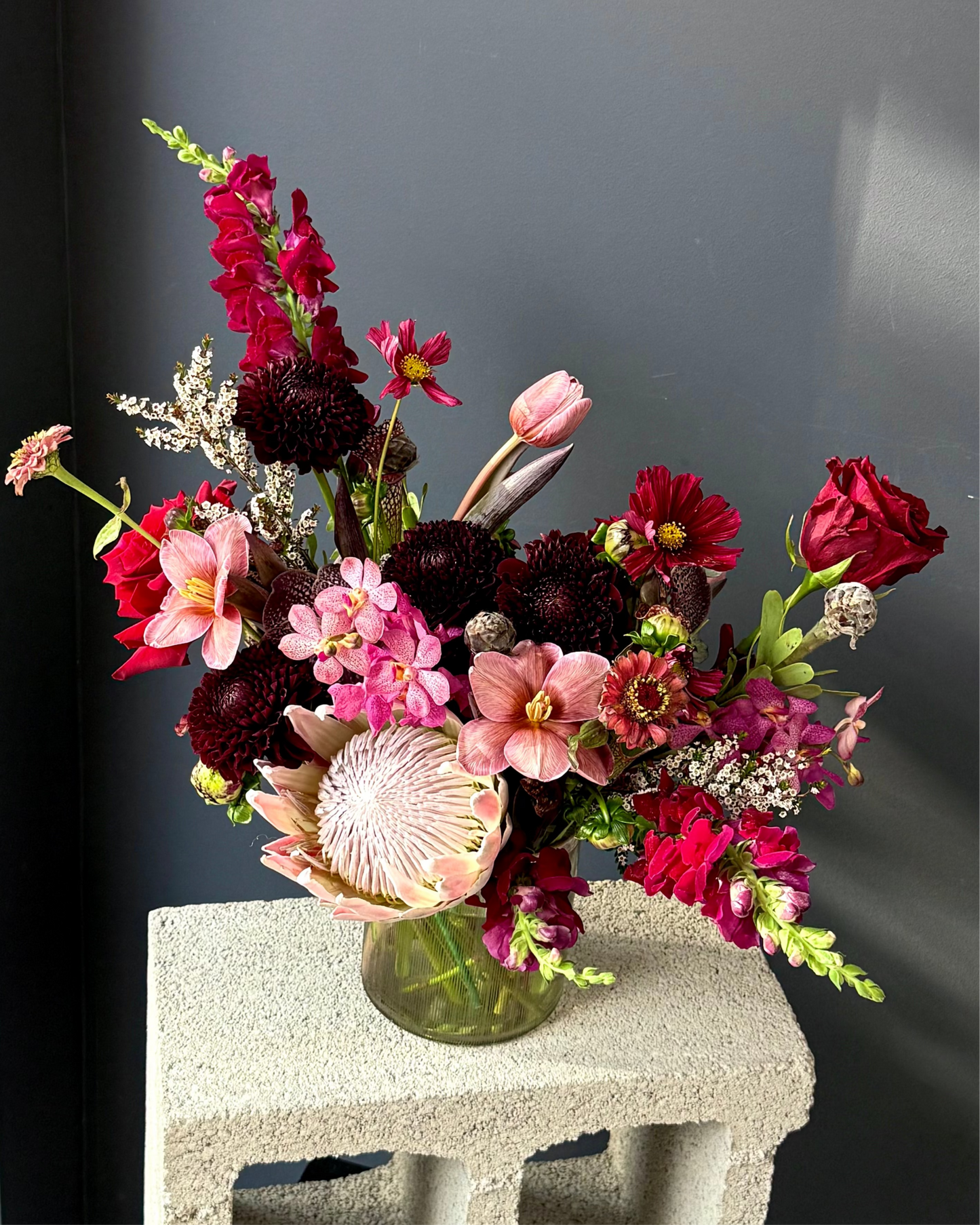 "Chocolate" interior bouquet