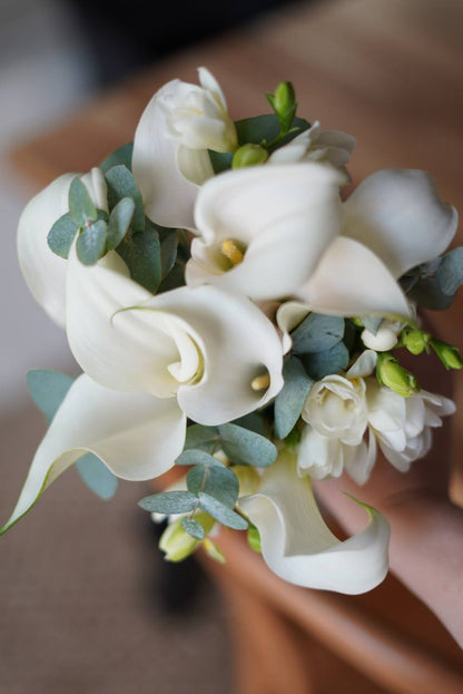 Bridal "White calla lily"