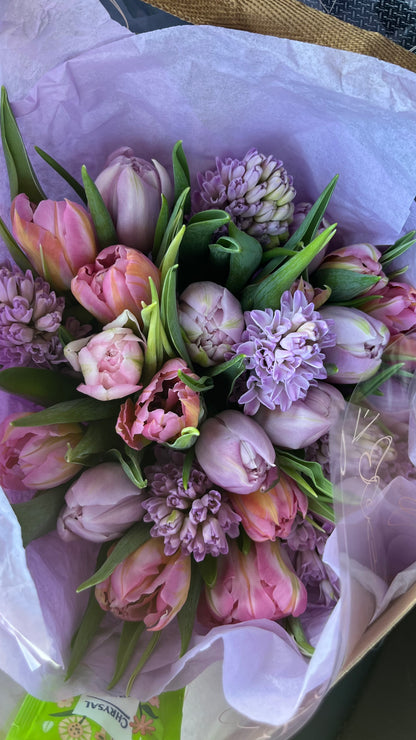 Tulips and Hyacinth