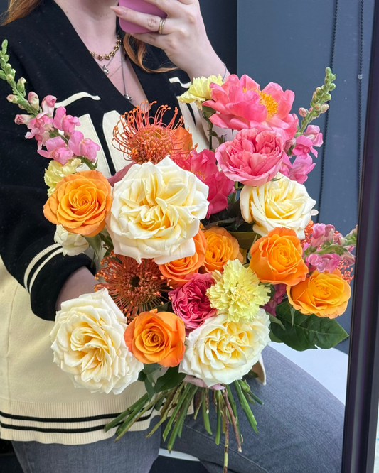 "Sunset" bouquet