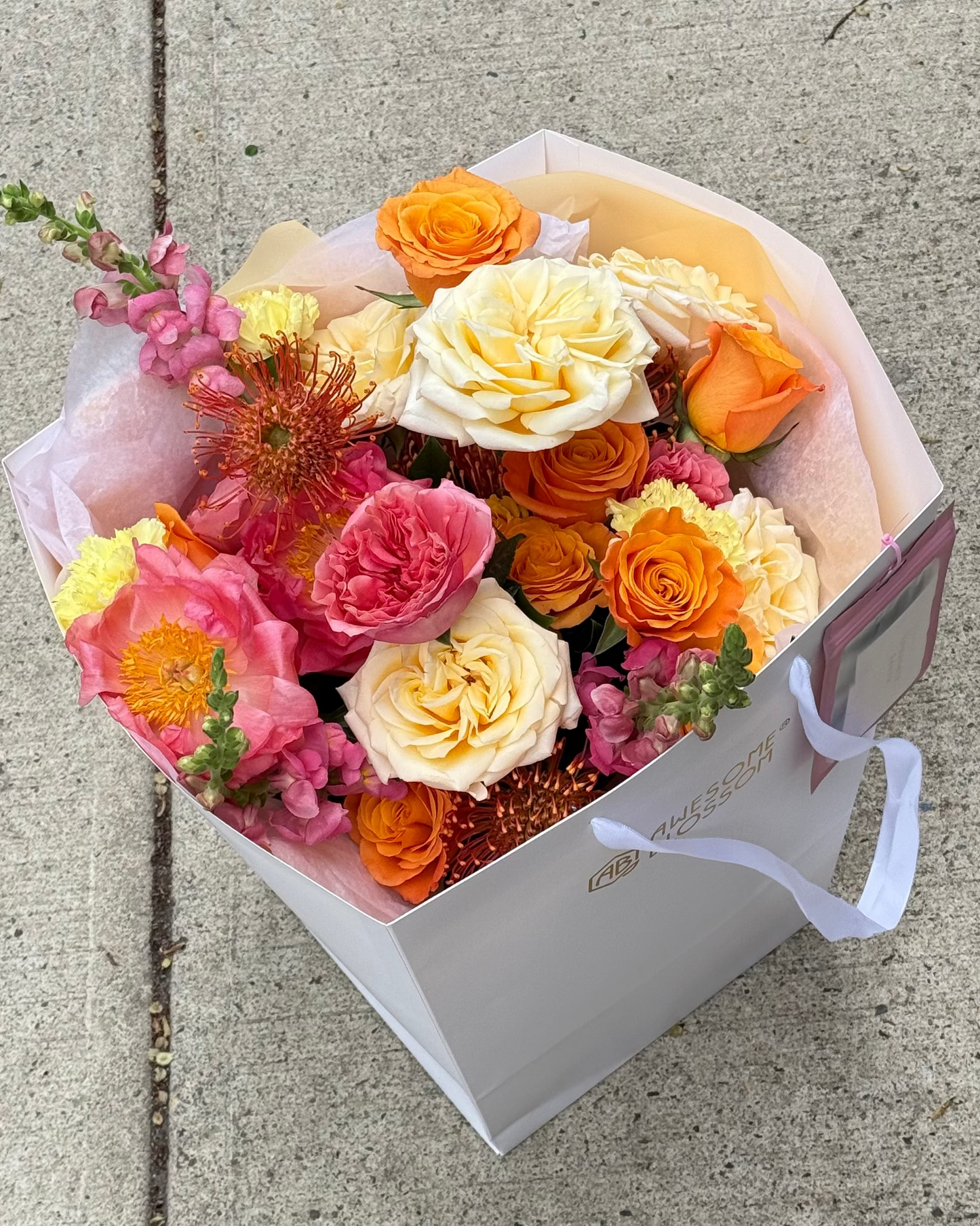 "Sunset" bouquet