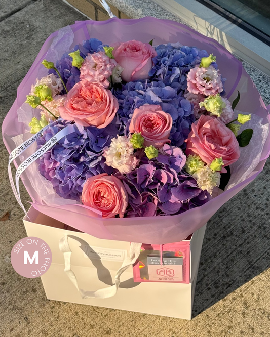 "Purple bliss" bouquet