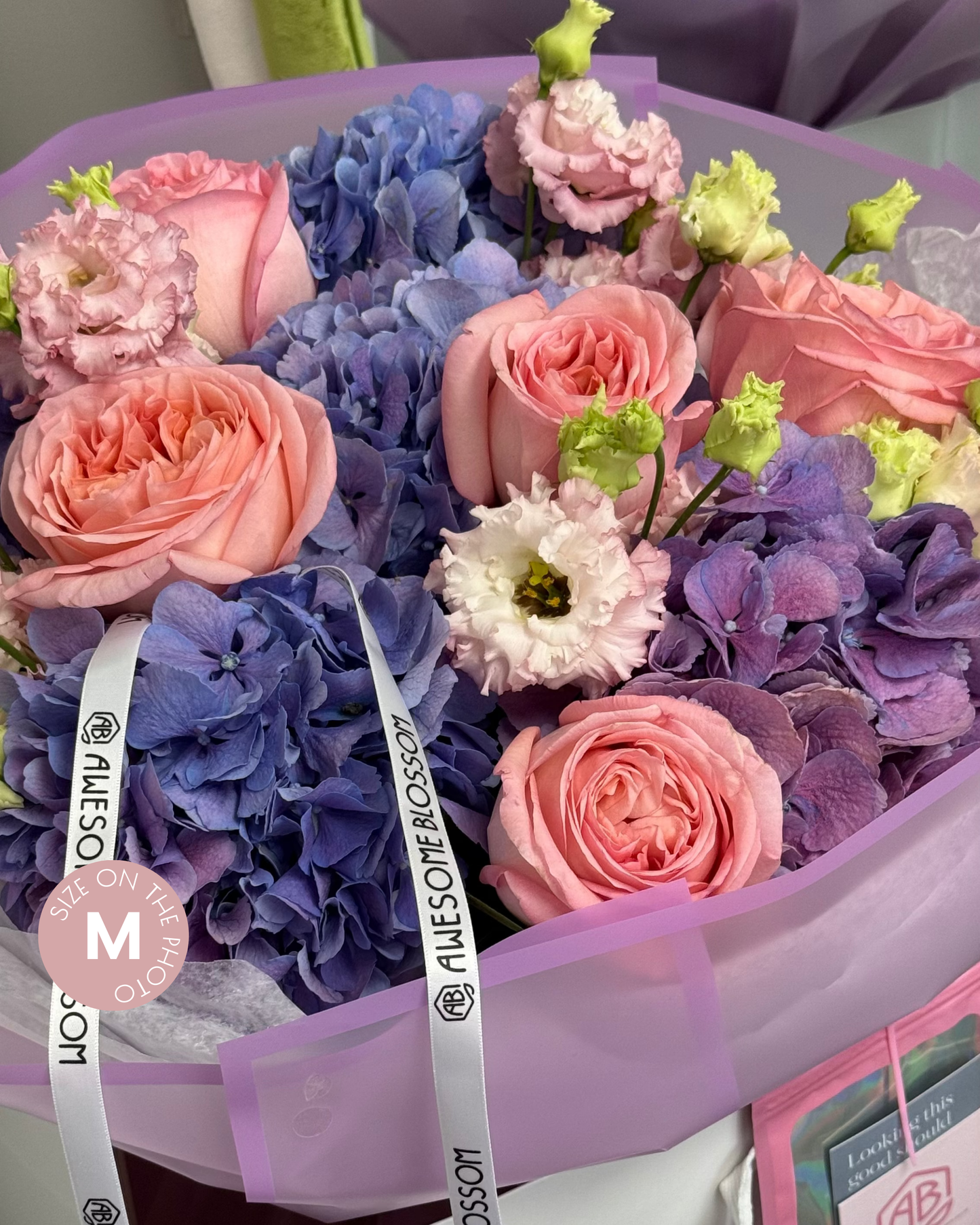 "Purple bliss" bouquet