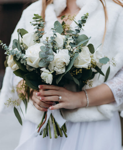 Bridal "White roses"